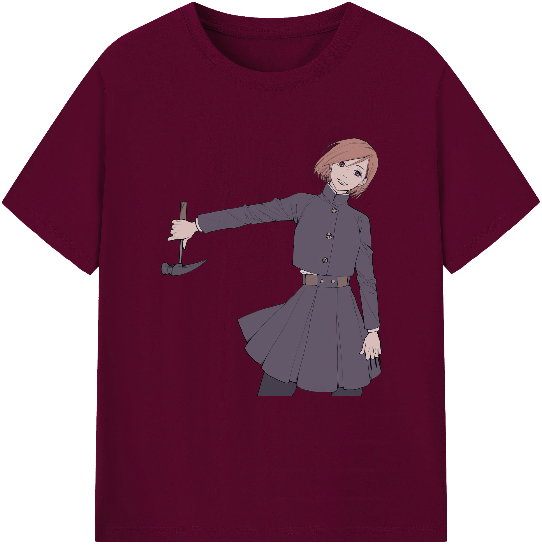 （画像用） 呪術廻戦 Jujutsu Kaisen レディースカジュアルプリントTシャツ（綿100％）